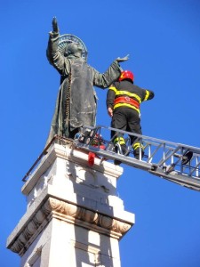 il saluto del vigile morello