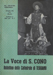 Copertina del bollettino La voce di S. CONO