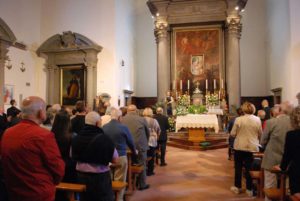 Messa celebrata da mons. Armando Zappolini per San Cono di Cascina (Pisa)