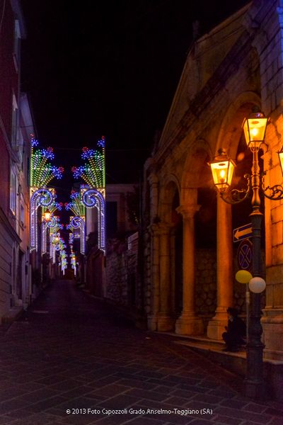 Luminarie in Salita Corpo di Cristo