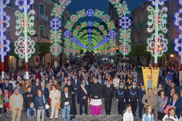 Accensione delle luminarie