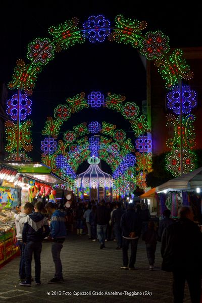 Altre luminarie in piazza