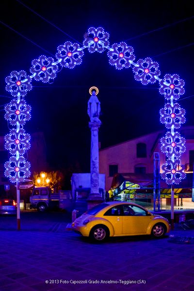 Luminarie della Madonnina di Capo Castello