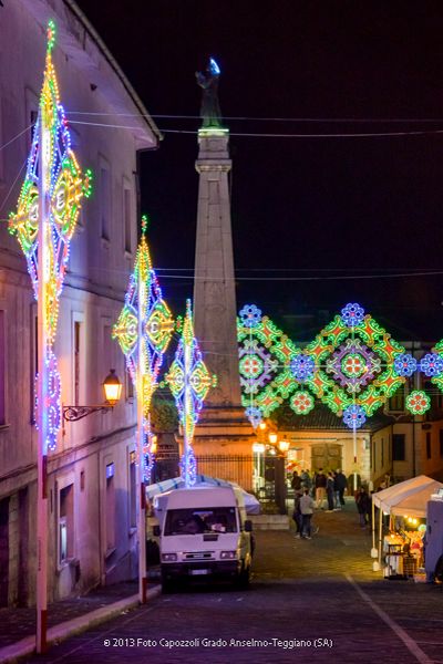 Luminarie con vista Obelisco di San Cono