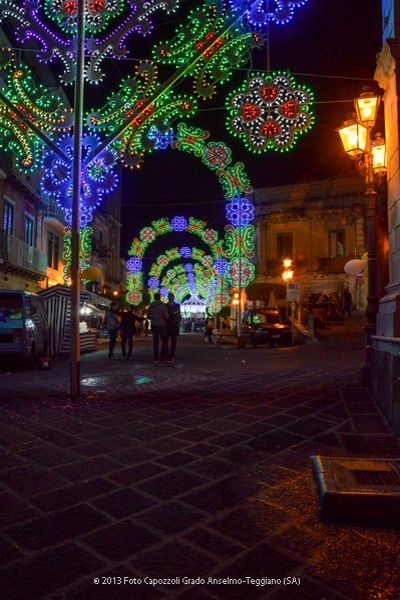 Luminarie viste da Sant’Andrea