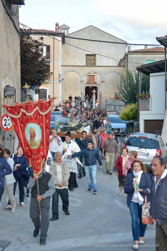 Inizio processione