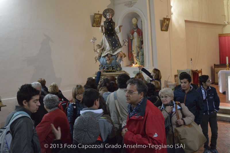 Rientro del pellegrinaggio a Teggiano