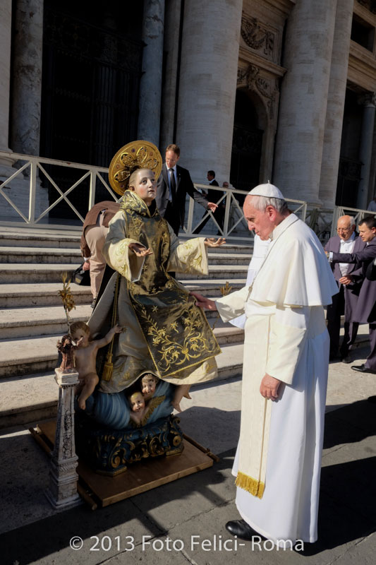 San Cono e il Papa