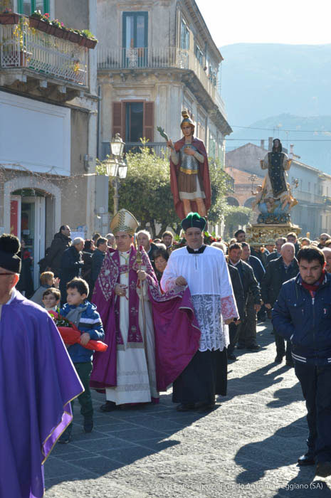 Il Vescovo e i Santi teggianesi