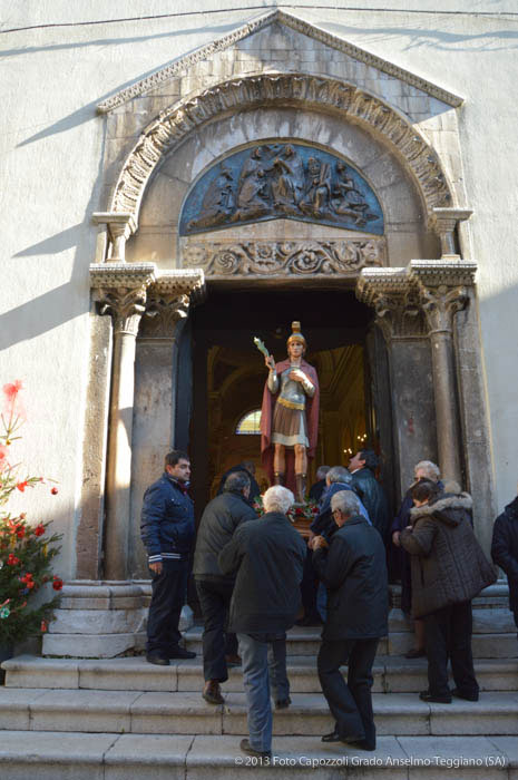 Rientro in chiesa di San Laverio