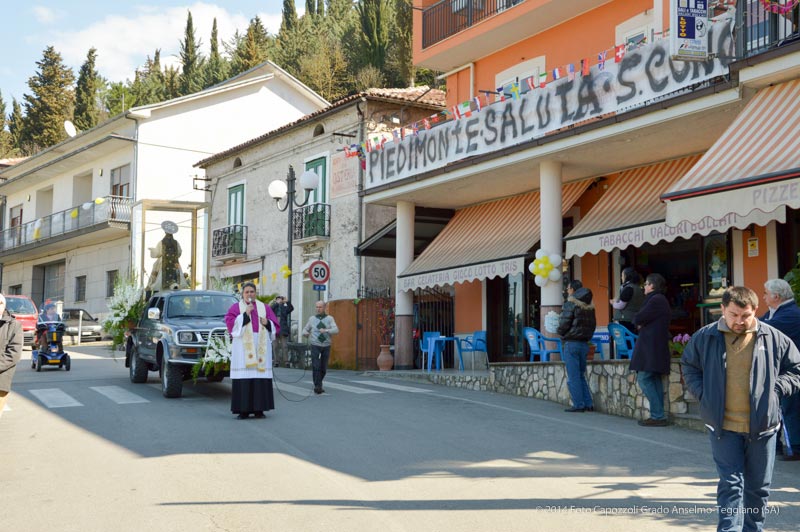 Arrivo di San Cono a Piedimonte