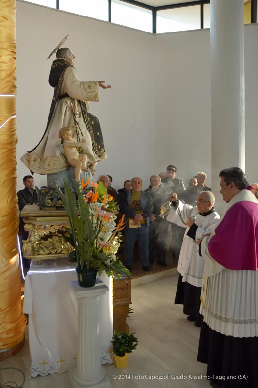 Benedizione finale prima della ripartenza per Pantano