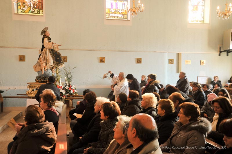 Benedizione finale prima della ripartenza per San Marco