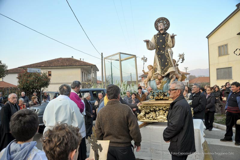 San Cono durante una sosta a San Marco